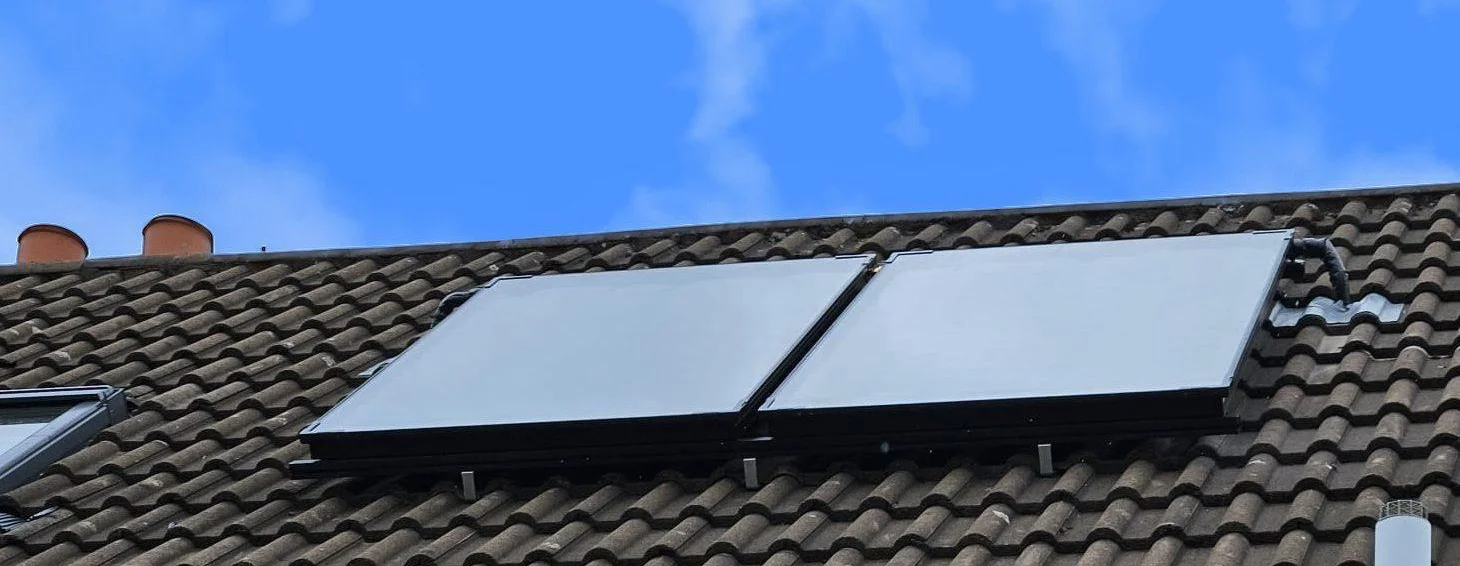Solar thermal on roof 1