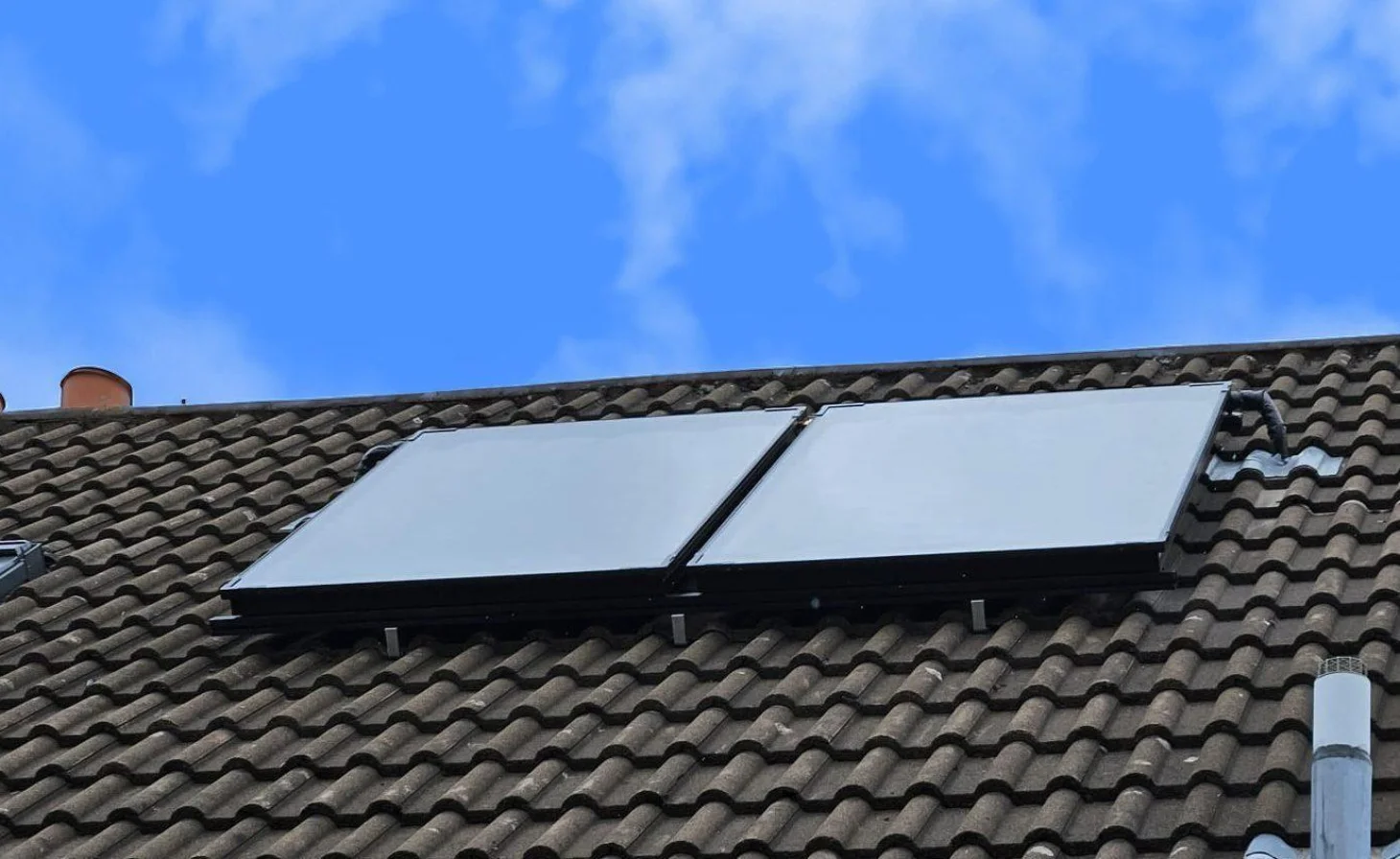 Solar thermal on roof 1